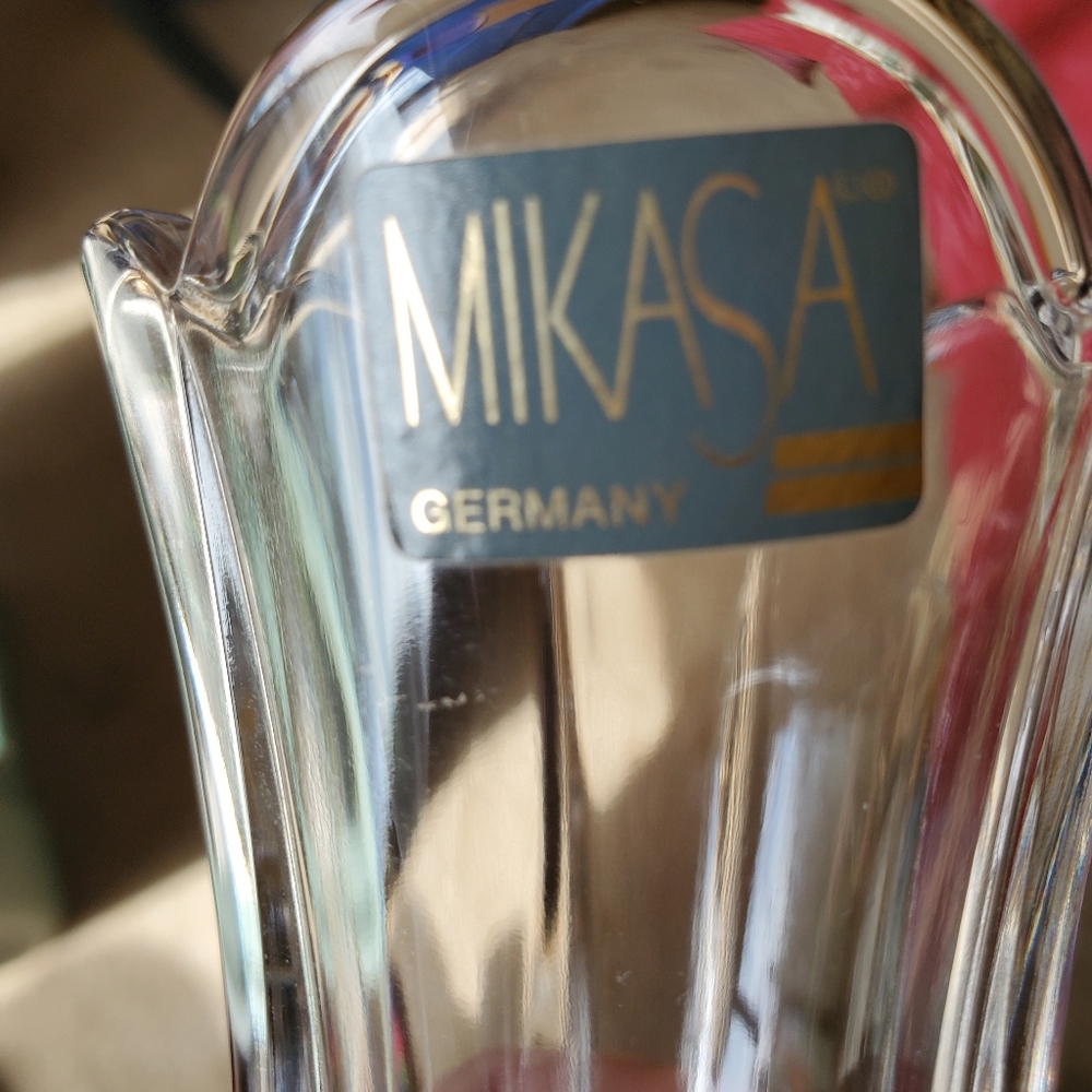 Mikasa Crystal Bud Vase